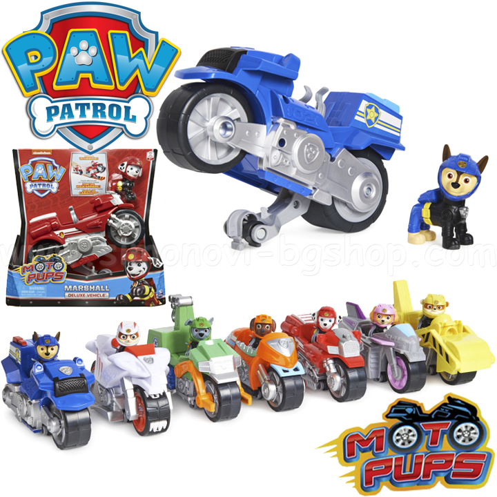 *Paw Patrol Moto Pups      6059253